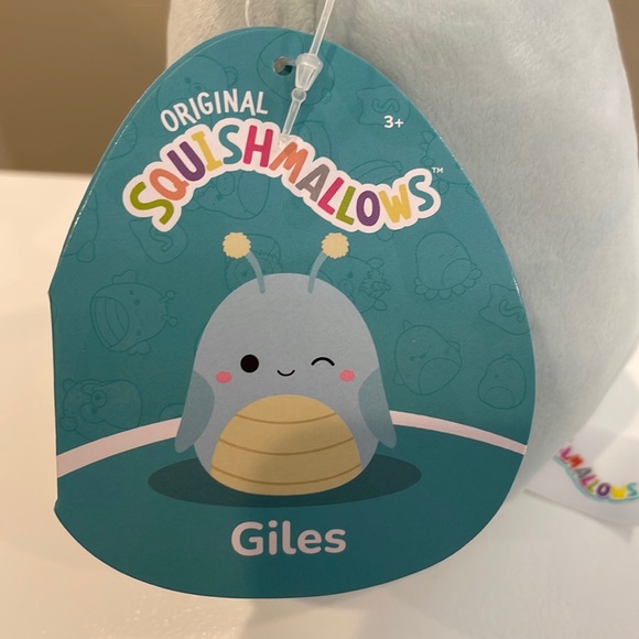 NWT 5” Giles the Blue Grasshopper Squishmallow - Picture 3 of 4